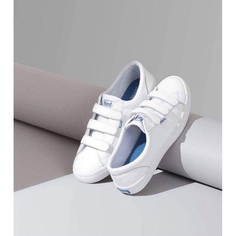 Jual KEDS TIEBREAK LEATHER WHITE Shopee Indonesia