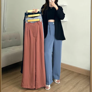 Celana Kulot Highwaist Wanita Multifungsi Premium