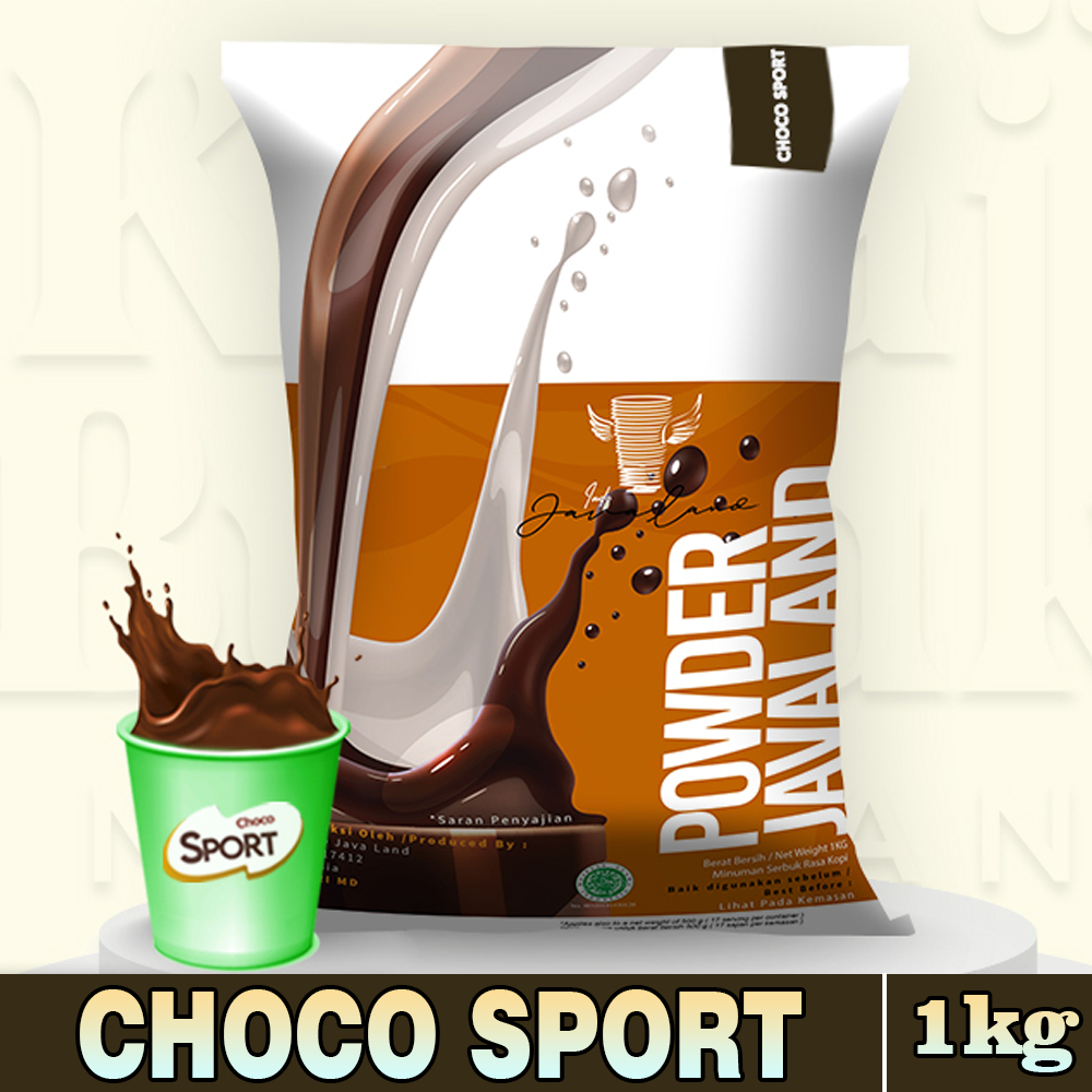 Jual Bubuk Minuman Rasa Choco Sport 1kg Minuman Kekinian | Shopee Indonesia