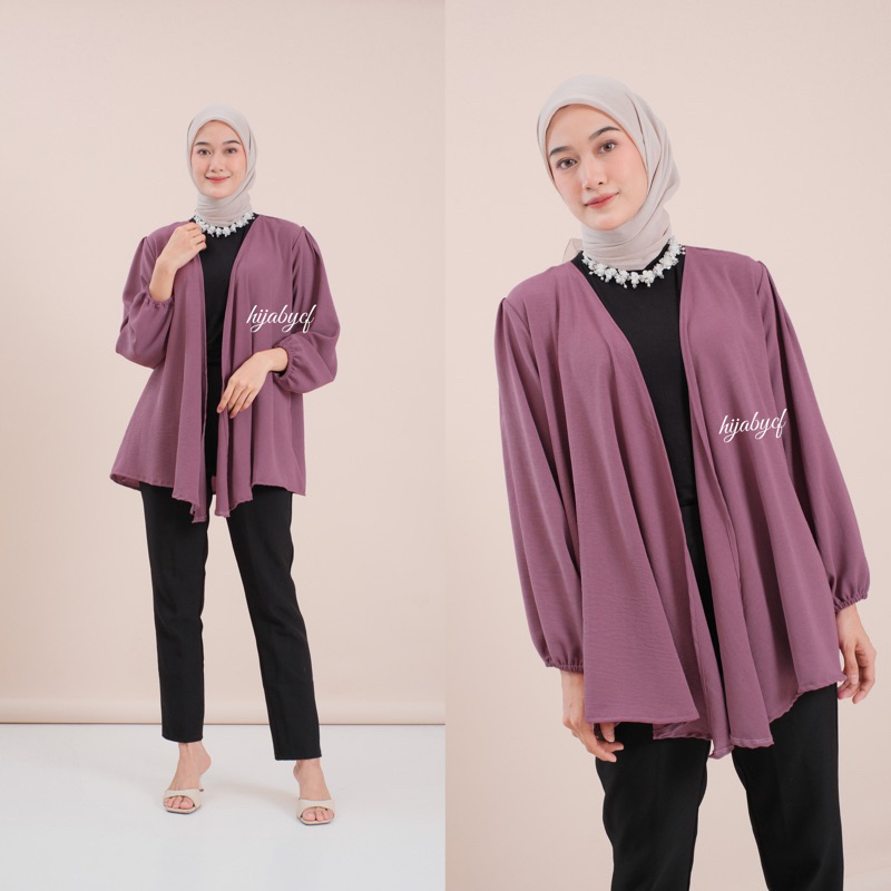 Jual OUTER CRINKLE // OUTER SIMPLE // DAHLIA OUTER // CARDIGAN // OUTER ...