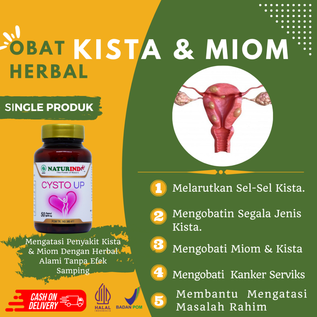 Jual Obat Kista Dan Miom Mengobati Kista Ovarium Bartholin Mengatasi