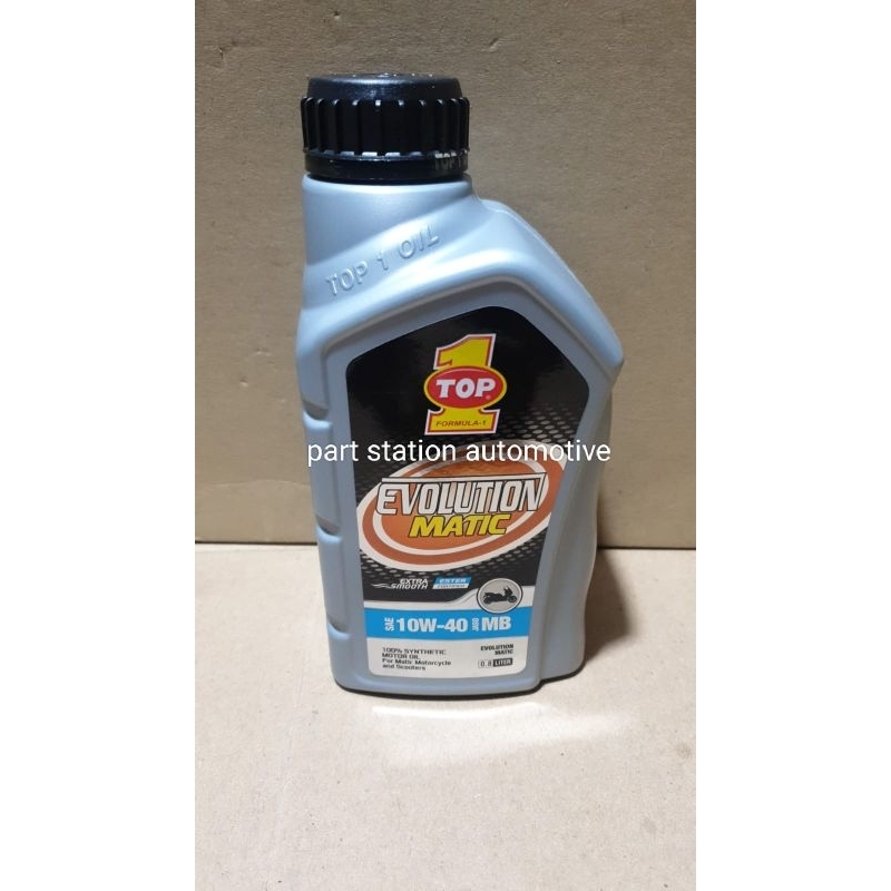 Jual TOP 1 EVOLUTION MATIC SAE10W-40 0.8LITER OLI MOTOR MATIC | Shopee ...
