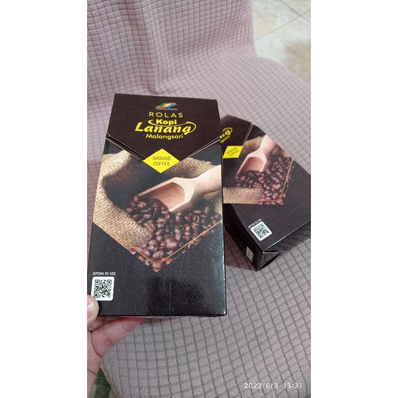 Jual ROLAS Kopi Lanang kemasan batu 160g | Shopee Indonesia