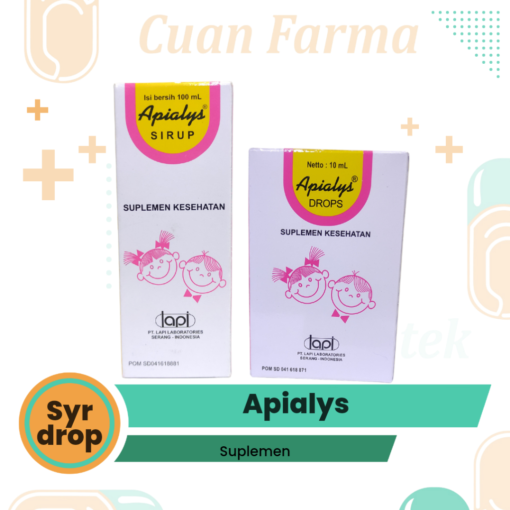 Jual Vitamin Apialys Drop Terlengkap & Harga Terbaru Oktober 2026 ...