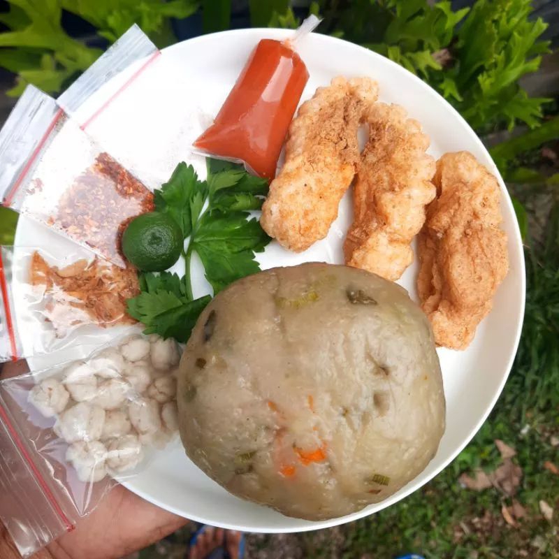 Jual Bakso Aci Mercon Ayam Suwir Mercon Super Jumbo Pentol Shopee