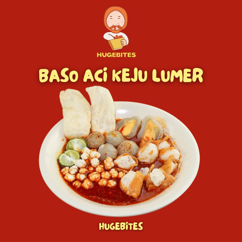 Jual Baso Aci Keju Super Lumer Melt Cheese Bakso Hugebites Boci Halal