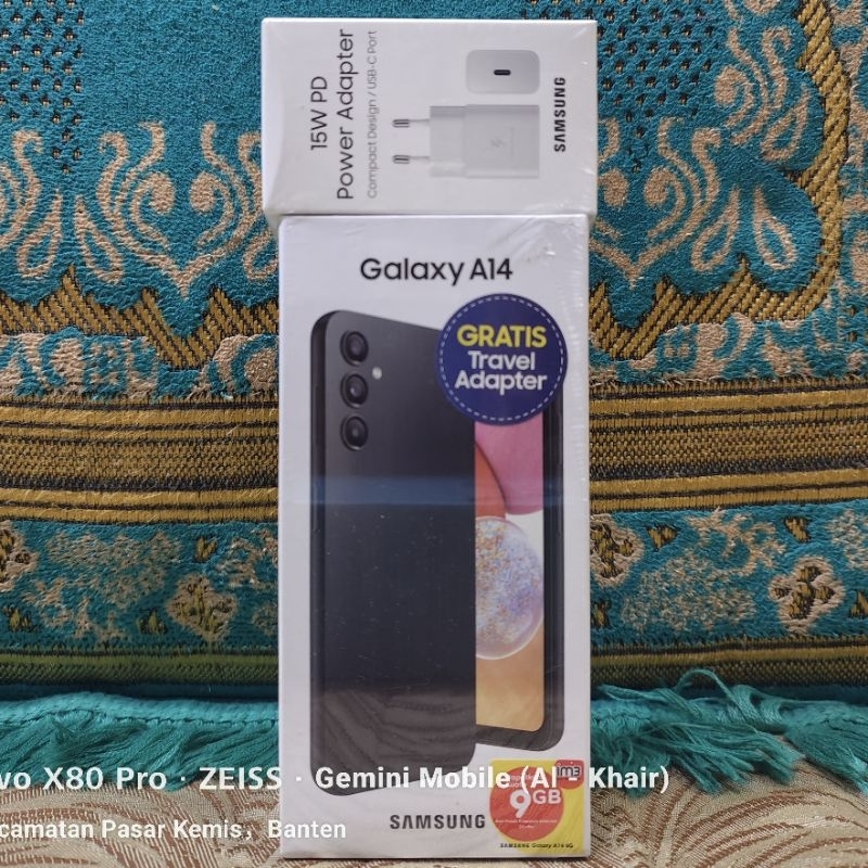 Jual SAMSUNG GALAXY A14 4/128 GB GARANSI RESMI SEGEL ASLI NO REPACK ...