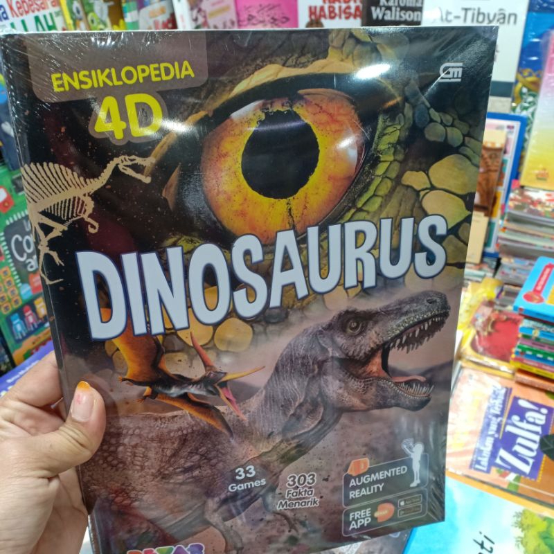 Jual Buku Ensiklopedia 4d.dinosaurus Bergambar | Shopee Indonesia