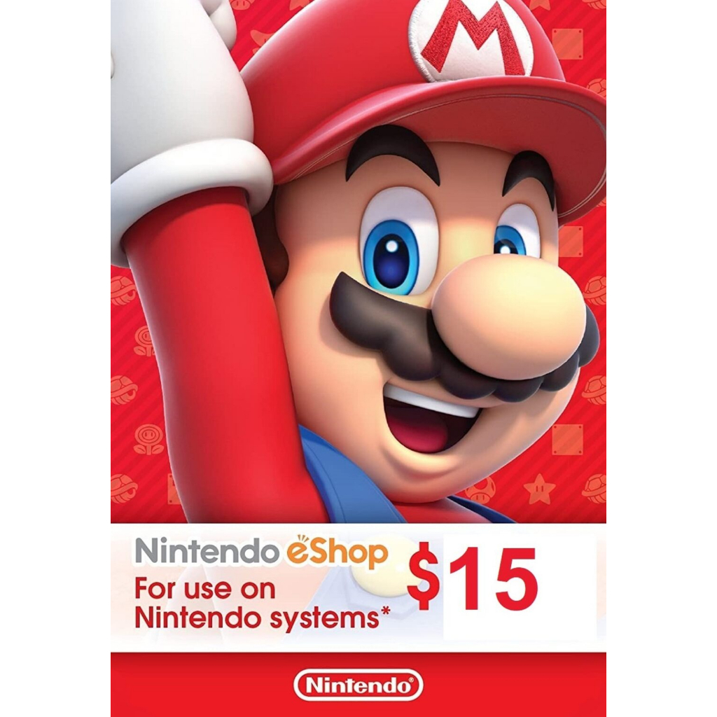Jual Nintendo Eshop Card Wallet | AU AUD $15 $30 $60 | Shopee Indonesia