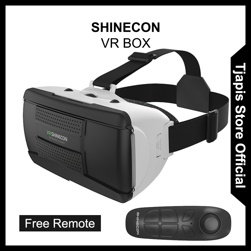 Jual Shinecon Vr Box Imax Giant Screen Virtual Reality With Remote Sc G06b Shopee Indonesia