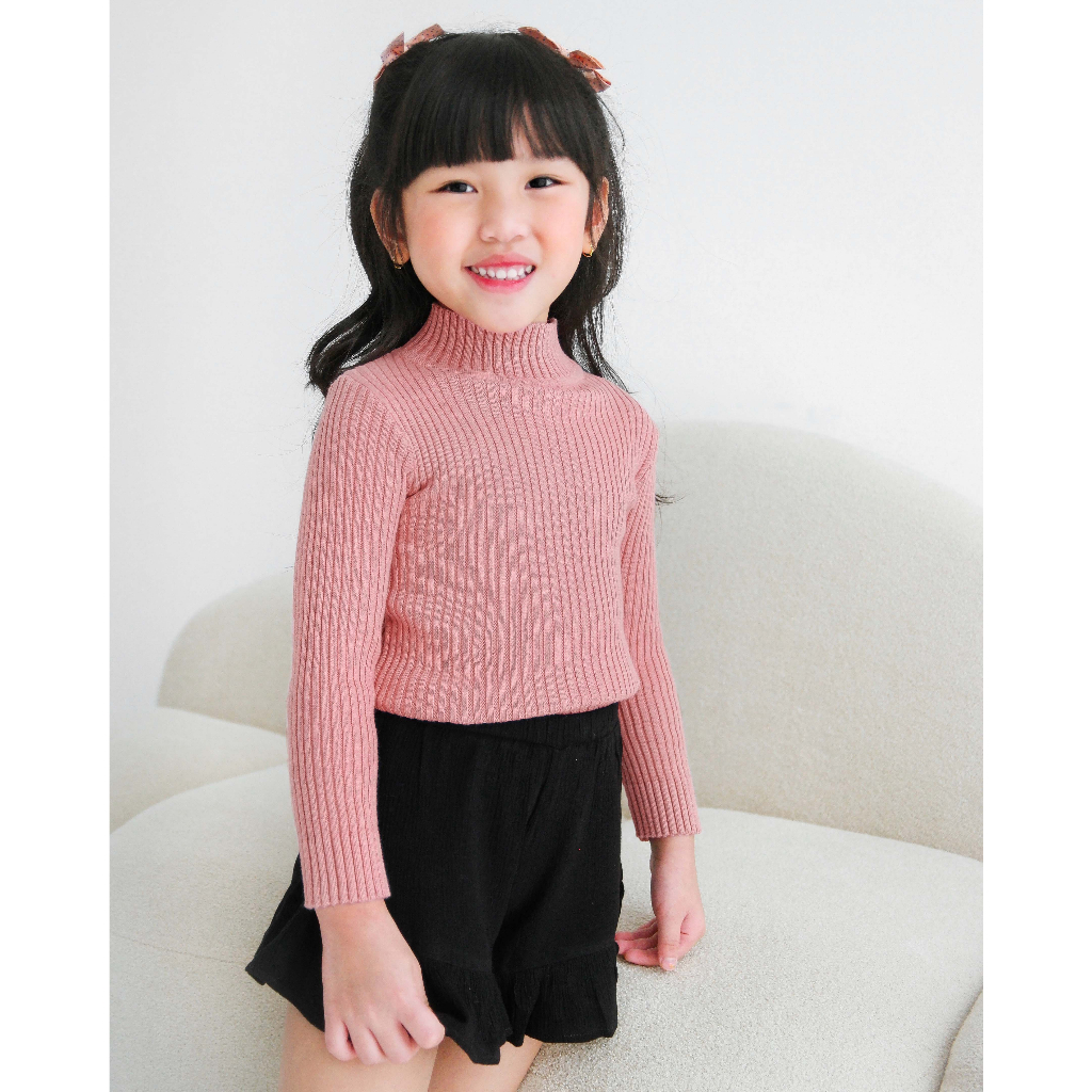 Jual ENVAR SWEATER | Turtleneck Knit Anak | Top Anak Unisex | Rajut ...