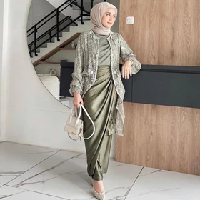 Rok Lilit Satin Premium Seksi Pesta Velvet