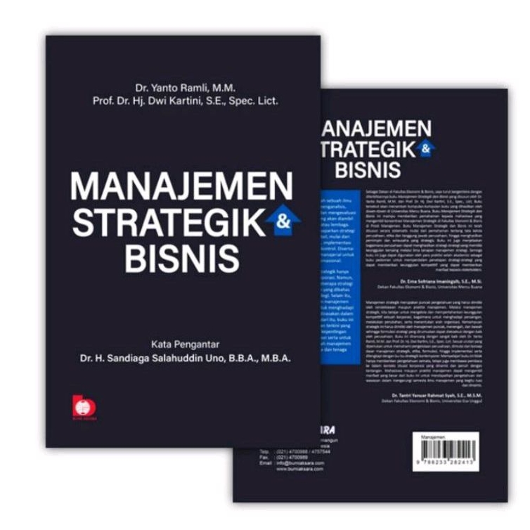 Jual BUKU MANAJEMEN STRATEGIK DAN BISNIS ' BA ' | Shopee Indonesia