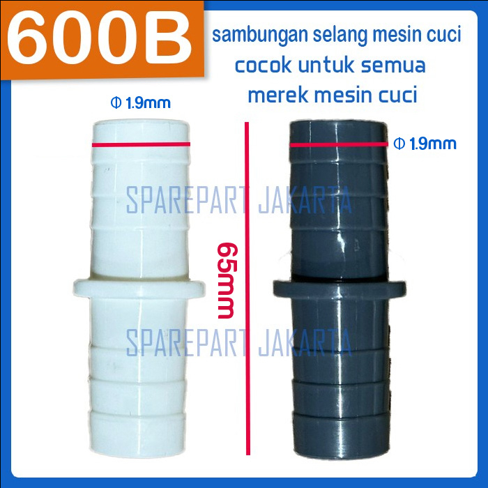 Jual Konektor Selang Pembuangan Mesin Cuci Diameter Mm Dan Panjang