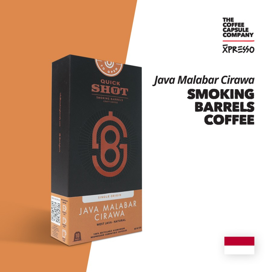Jual Smoking Barrels Coffee - Java Malabar Cirawa - Nespresso ...