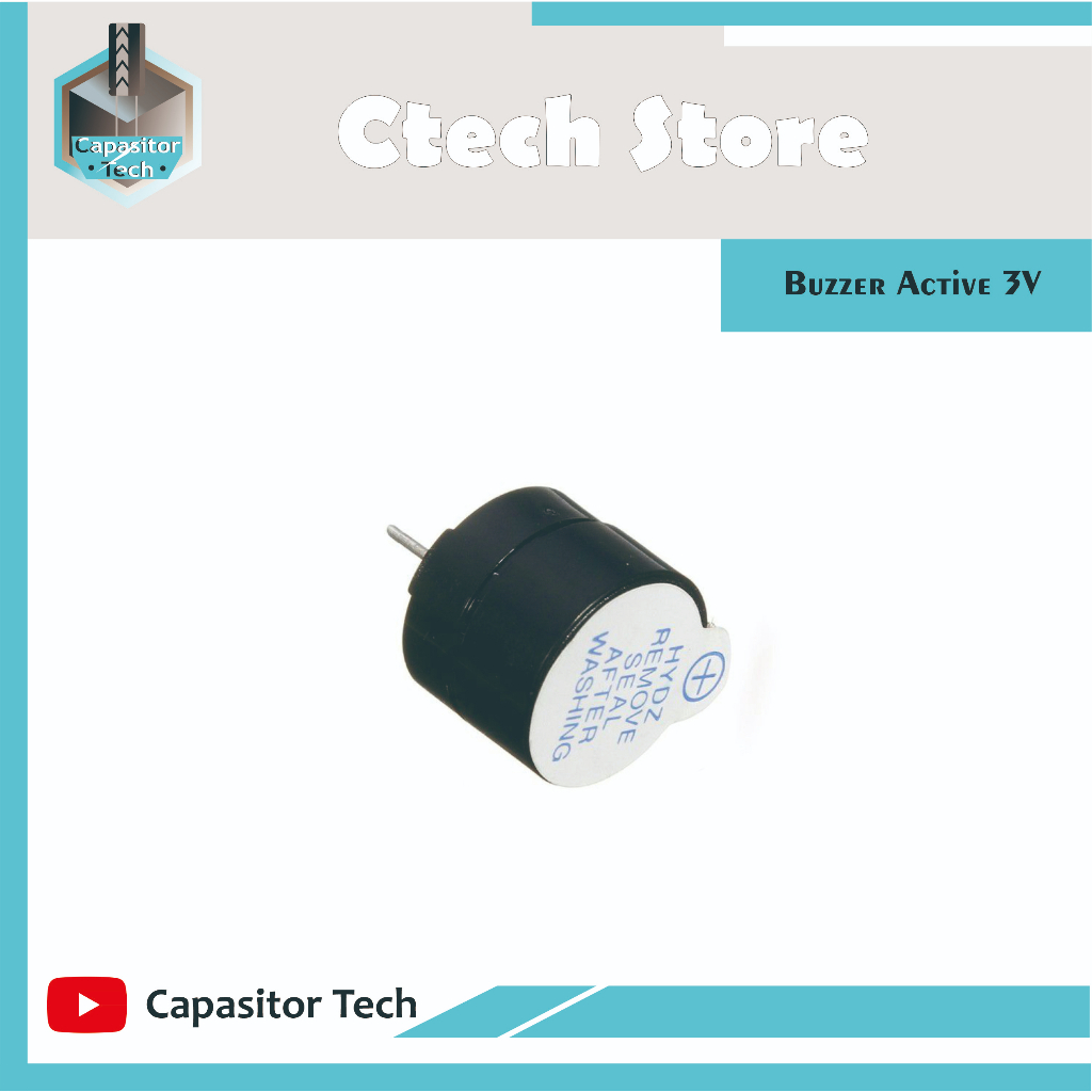 Jual Buzzer Speaker Aktif Active 3V 3.3V Untuk Arduino UNO Mega Nano ...