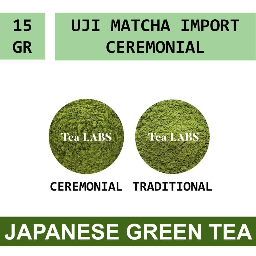 Jual Uji Matcha Ceremonial / Japanese Green Tea Powder / Standing Pouch ...