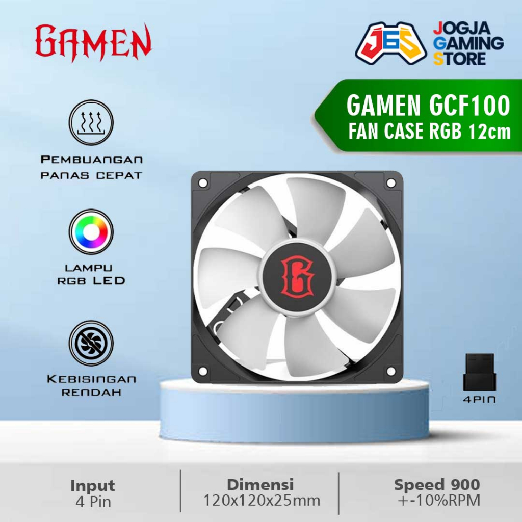 Jual Gamen Gcf Gaming Fan Case Rgb Cooling Fan Pc Mm Shopee Indonesia