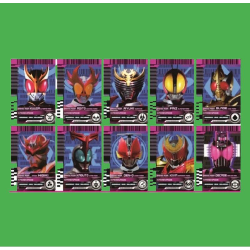 Jual CARD CUSTOM KAMEN RIDER DECADE FINAL KAMEN RIDE CARD | Shopee ...