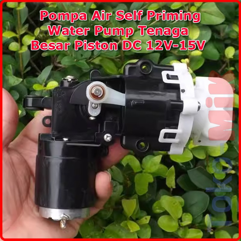 Jual Pompa Air Self Priming Water Pump Piston Tenaga Kuat DC 12V15V