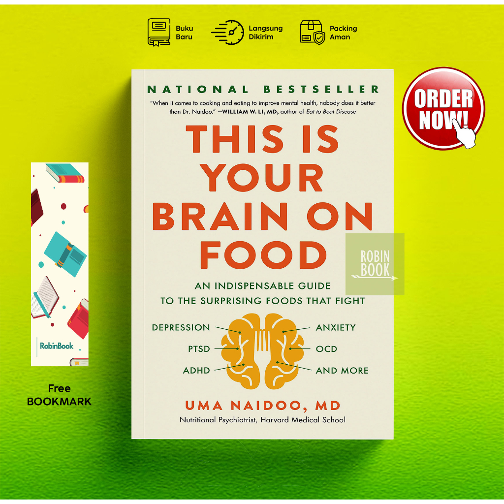 Jual This Is Your Brain on Food by Uma Naidoo MD (English) Shopee