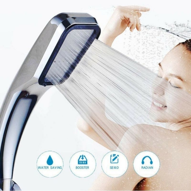 Jual Shower Head 300 Lubang Kepala Hand Shower Mandi Tekanan Tinggi Kencang Shopee Indonesia 0056