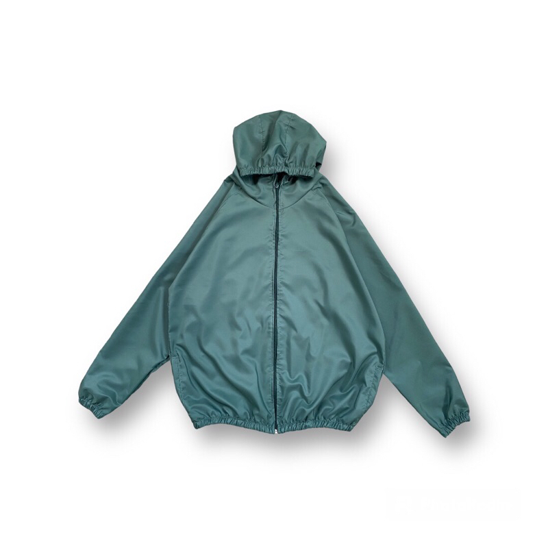 Jual Jaket Olahraga Parasut Polos Pria Wanita Mirip Uniqlo Uv Protction Windbreaker Sauna