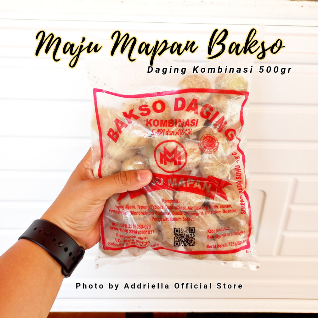 Jual Addriella Maju Mapan Bakso Daging Sapi Isi 50pcs Maju Mapan