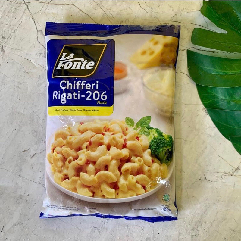 Jual La Fonte Chifferi Rigati-206 450gr | Shopee Indonesia