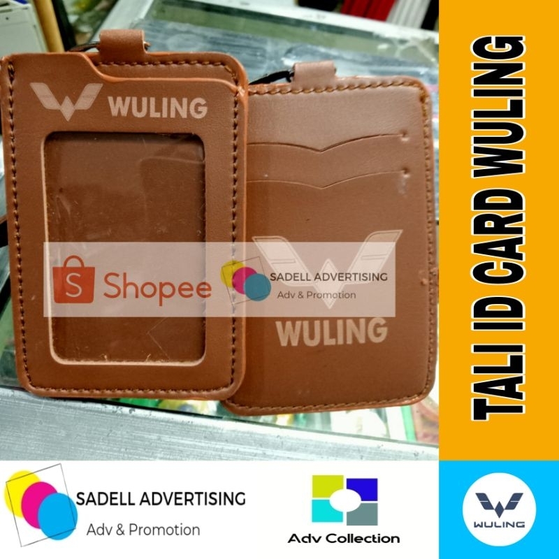 Jual Tali Id Card WULING Lanyard WULING Name Tag WULING Coklat | Shopee ...