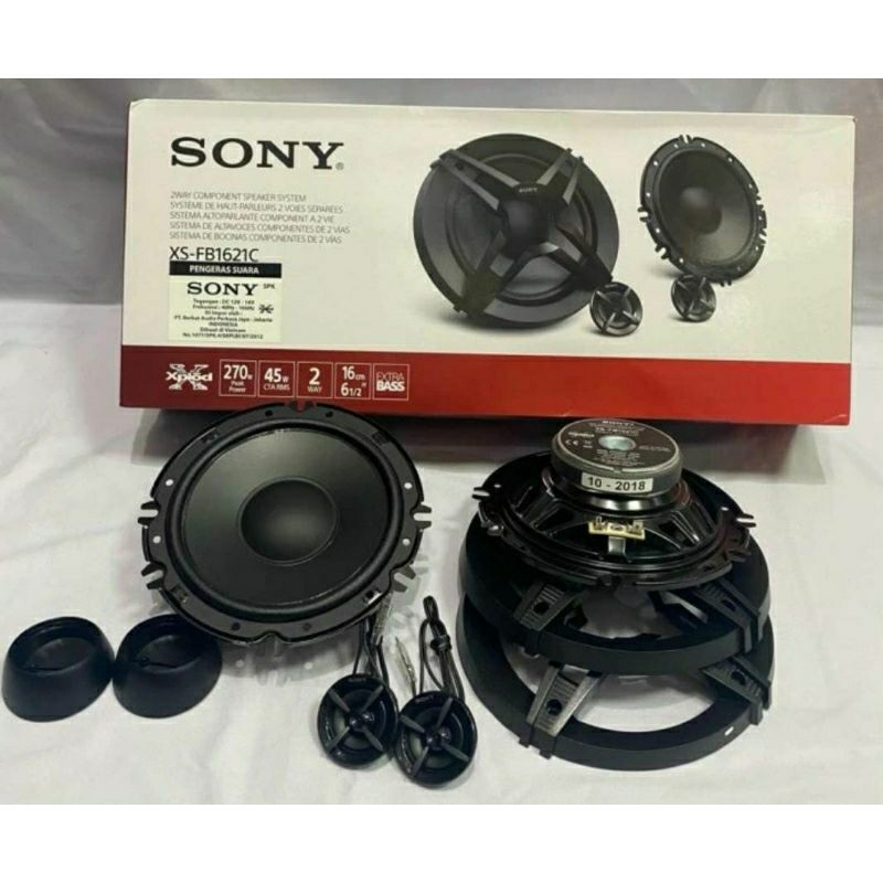 Jual Split 2 Way Sony XS-FB1621C - Sony Original- SCA Auto | Shopee ...