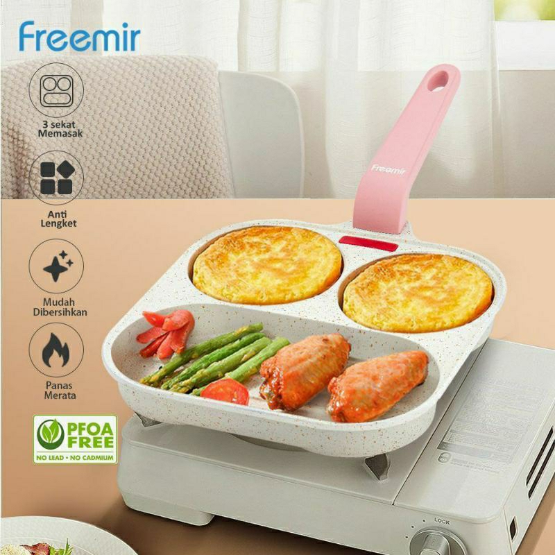 Jual wajan bersekat 3 in one wajan/wajan freemir | Shopee Indonesia