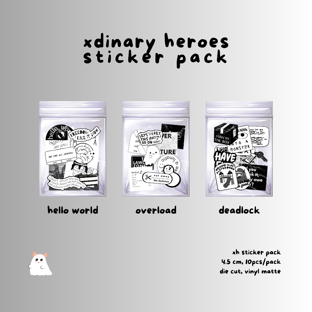 Jual Xdinary Heroes Sticker Pack | Shopee Indonesia
