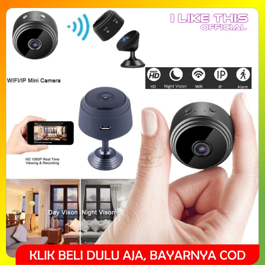 Jual Taffware IP CCTV Camera Pengintai Mini Wireless Wifi Portable ...