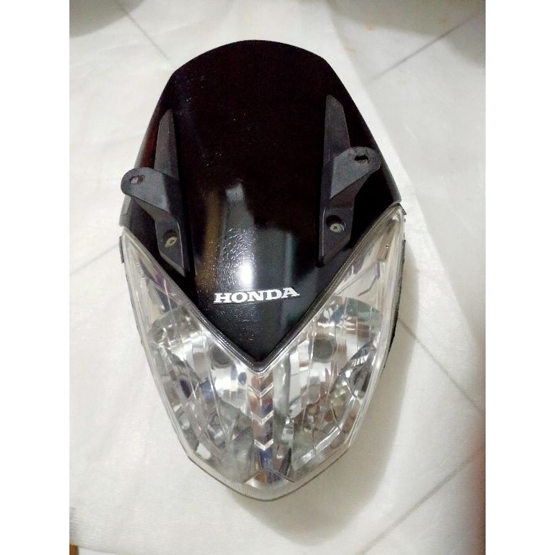 Jual Lampu Reflektor Depan Headlamp Komplit Breket Honda Cs Original Shopee Indonesia