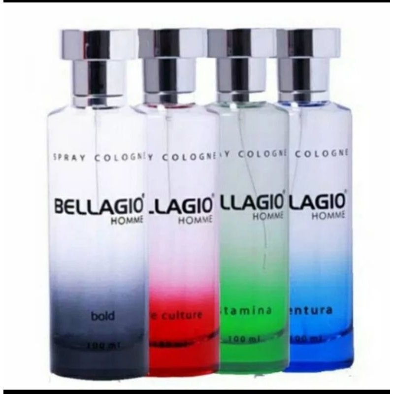 Jual Bellagio Spray Cologne Red Rave Culture/Ventura/Stamina 100 ml ...