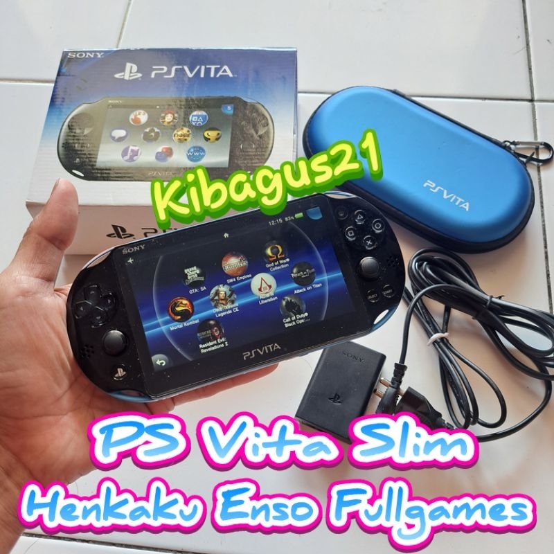 Jual ps vita cfw henkaku enso 32gb 64gb 128gb fullgames mulus | Shopee ...