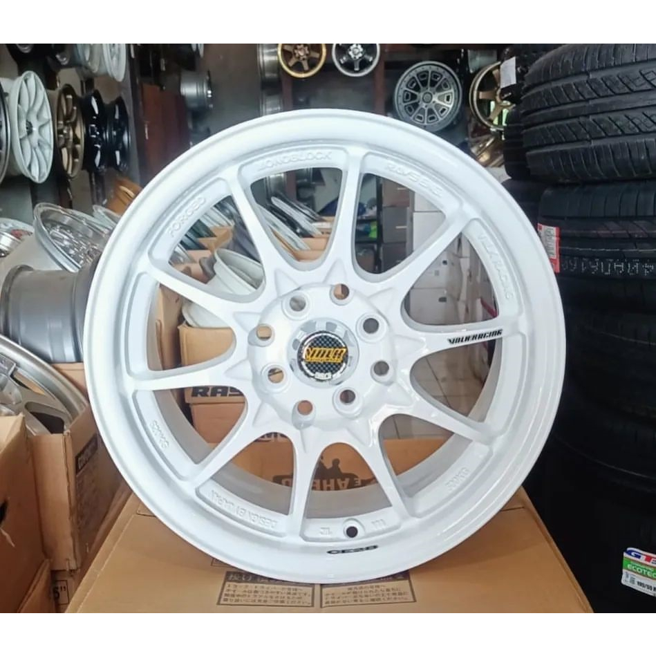 Jual velg Rays ce28 spoke R15x7 et40 Pcd 8x100/114.3 velg racing mobil ...