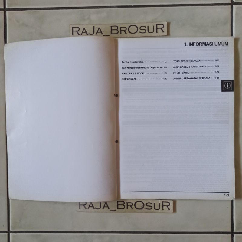 Jual Buku pedoman reparasi/Manual book Honda Vario 125 Vario125 CBS/ISS ...