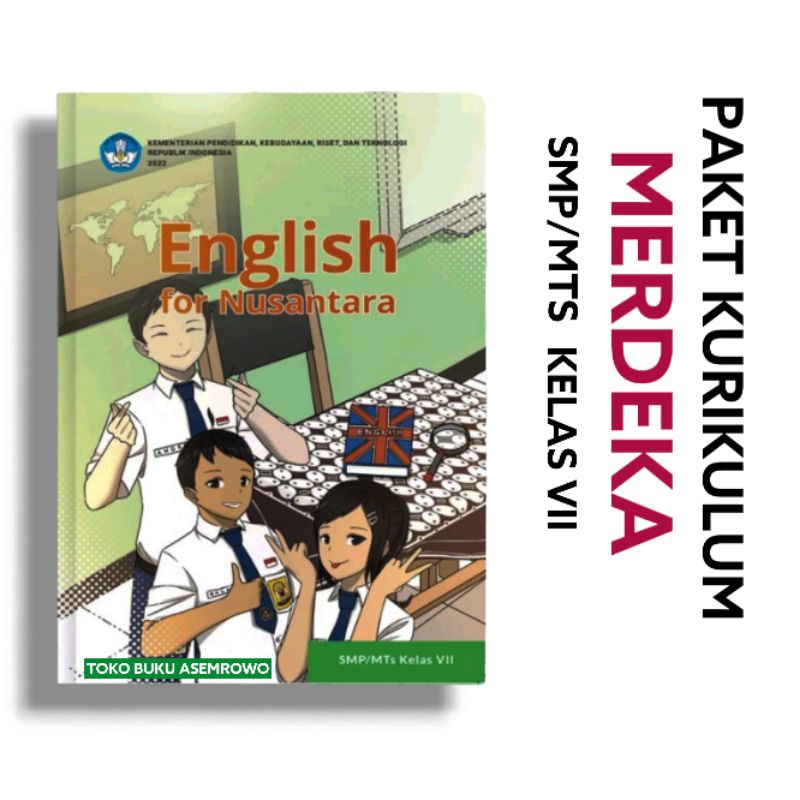 Jual Bahasa Inggris Smp Kelas 7 English For Nusantara Paket Merdeka