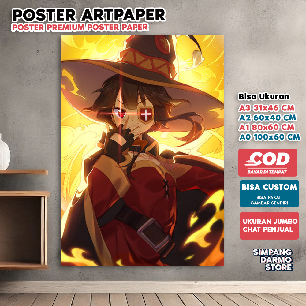 Jual Poster Anime Konosuba: An Explosion on This Wonderful World ...