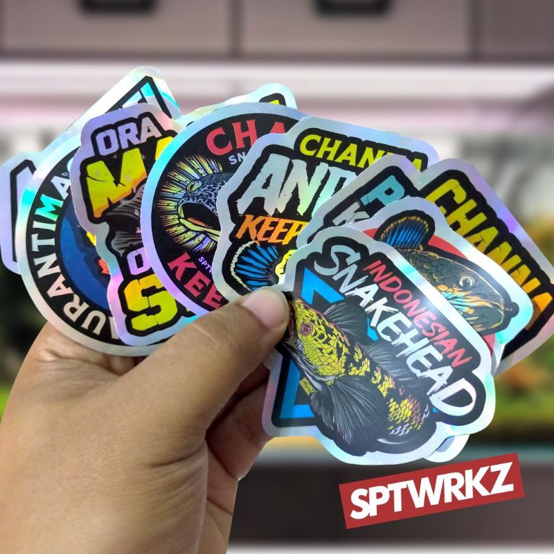Jual Stiker Channa Series | Shopee Indonesia