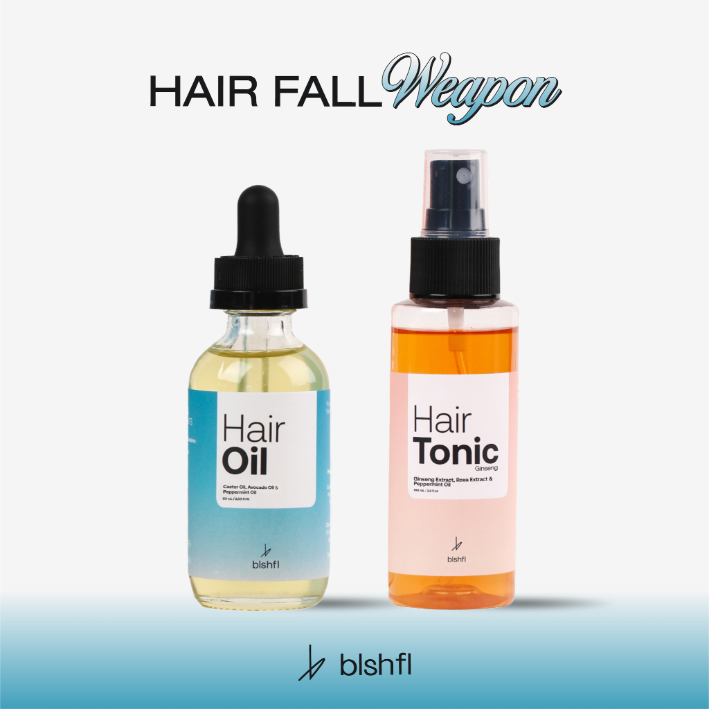 Jual Blishful Best Deal Hair Fall Weapon (Hair Oil & Hair Tonic