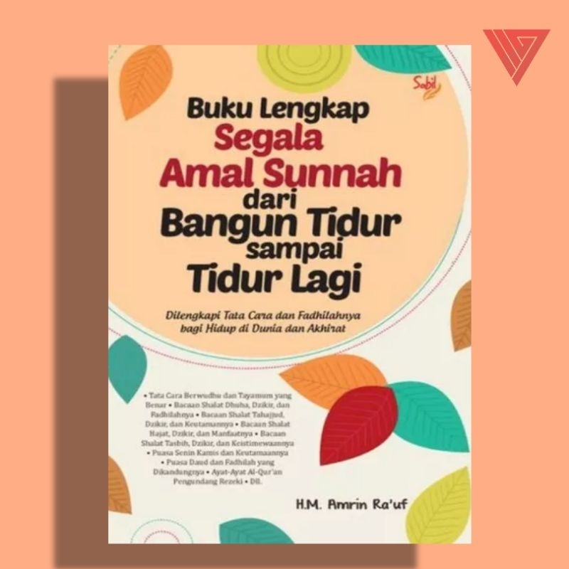 Jual Buku Lengkap Segala Amal Sunnah Dari Bangun Tidur Sampai Tidur