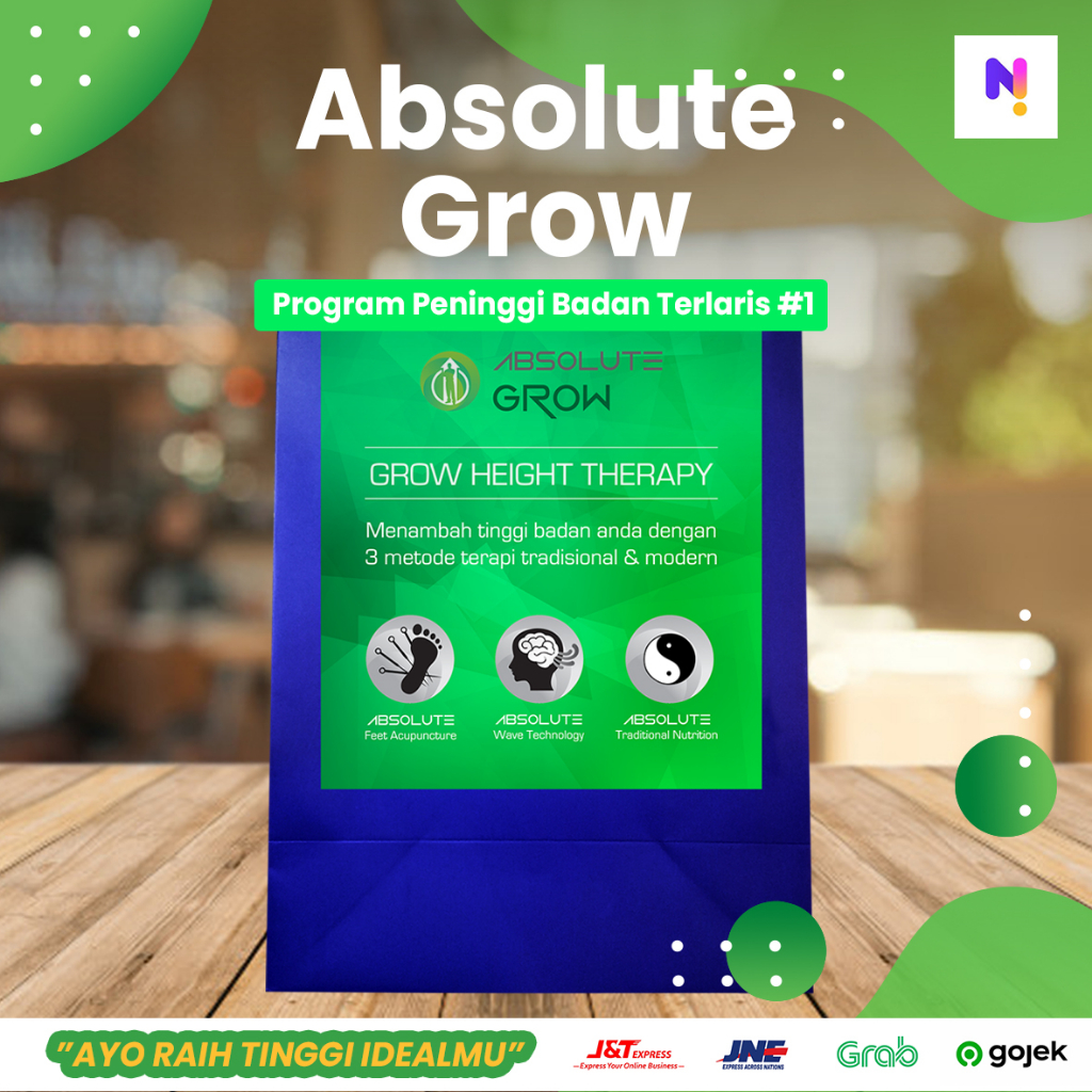 Jual ABSOLUTE GROW COBA-COBA Program Paket Peninggi Badan untuk Target ...