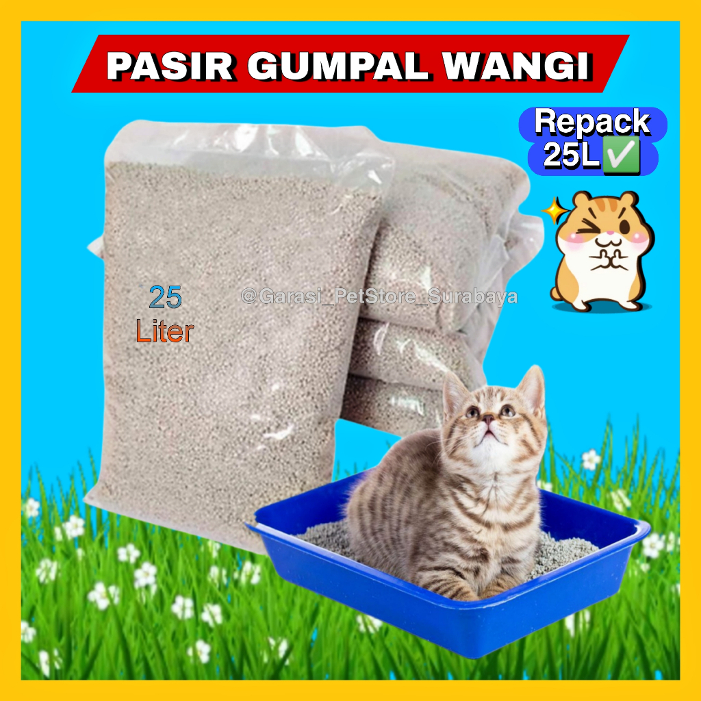 Jual Gpss Pasir Gumpal Wangi L Liter Pasir Wangi Gumpal Pasir Kucing Gumpal Pasir Wangi