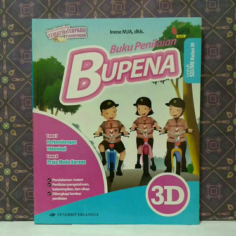 Jual BUKU PENILAIAN BUPENA JILID 3D UNTUK SD/MI KELAS III | Shopee ...