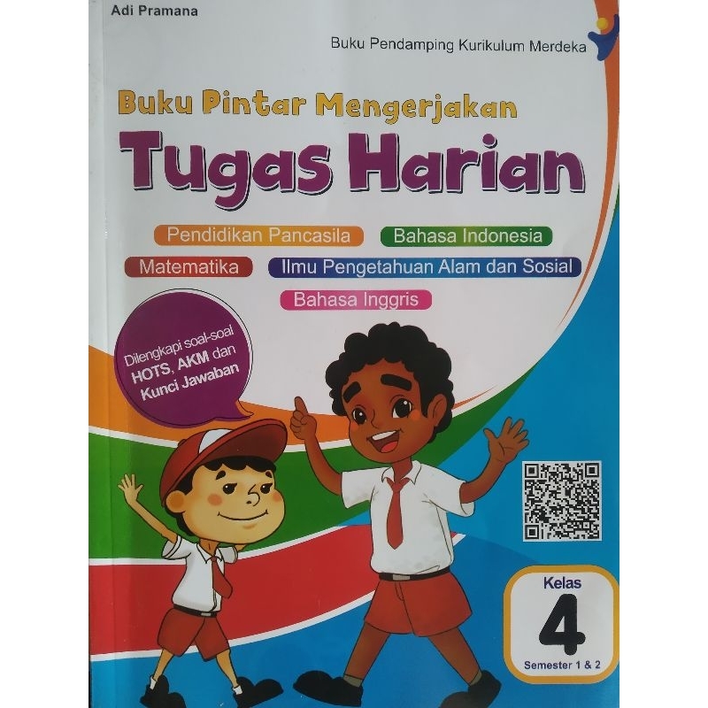 Jual buku tugas harian kurikulum merdeka sd kelas 1 dan kelas 4 ...