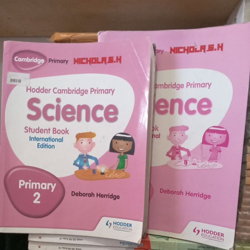 Jual Hodder Cambridge Primary Science Primary 2 Student Book & Workbook ...