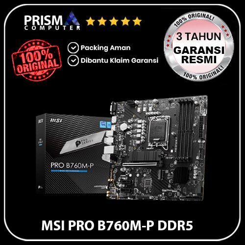 Jual Motherboard MSI PRO B760M-P DDR5 | Shopee Indonesia